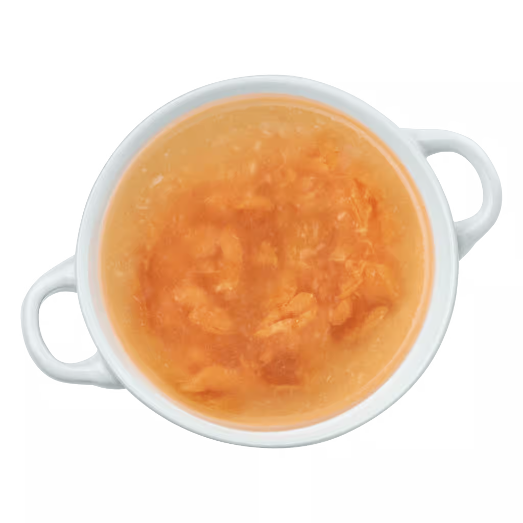 GranataPet Suppenkasper Cat Soup - Salmon - serving suggestion