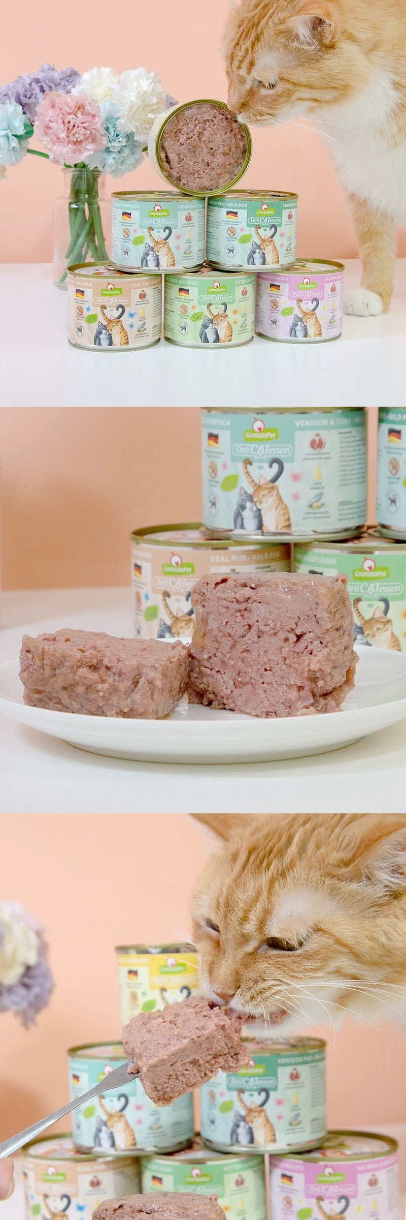 GranataPet DeliCatessen Cat Wet Food - Lamb & Turkey - feeding guide 4