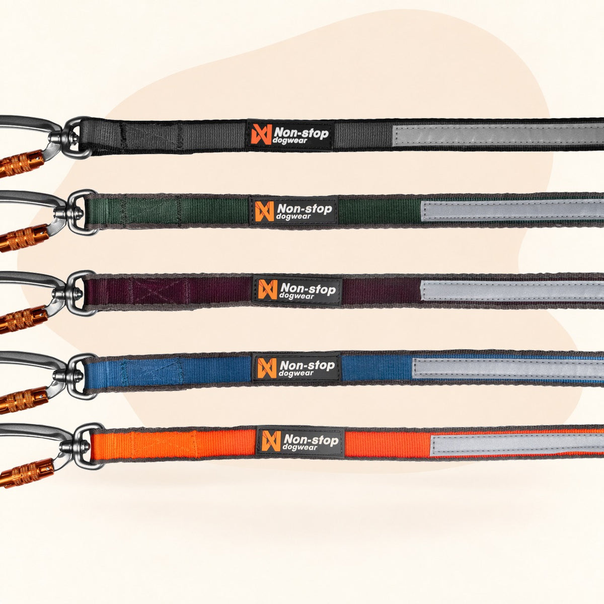 Non-stop Dogwear Move Leash - All colors