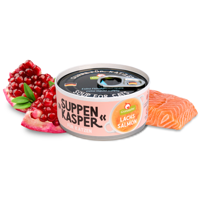 GranataPet Suppenkasper Cat Soup - Salmon - ingredients