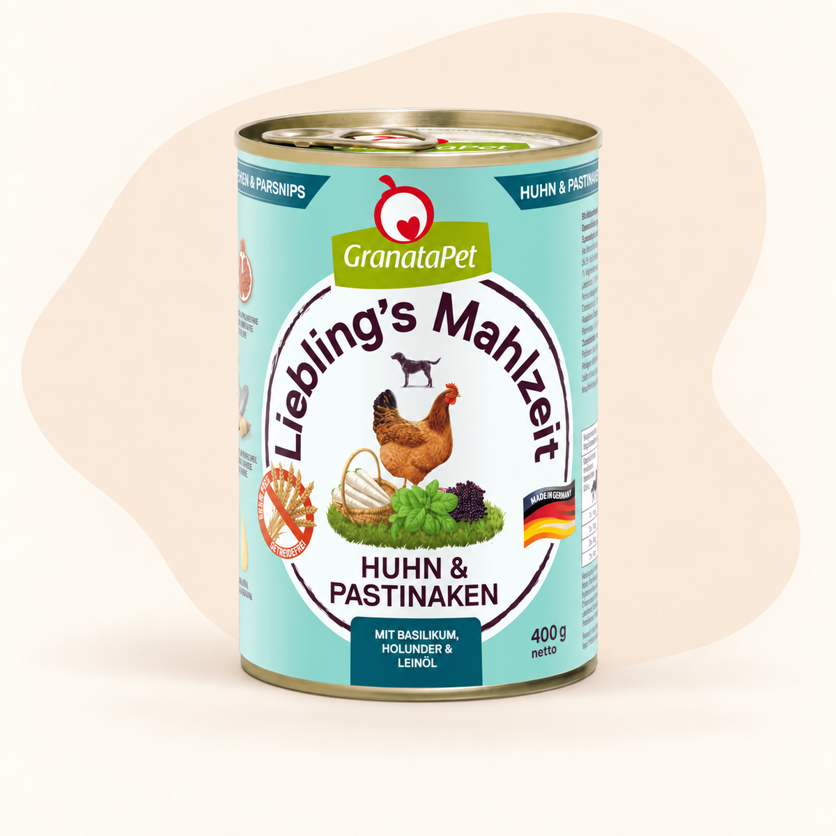 GranataPet Liebling's Mahlzeit Chicken & Parsnips Dog Wet Food