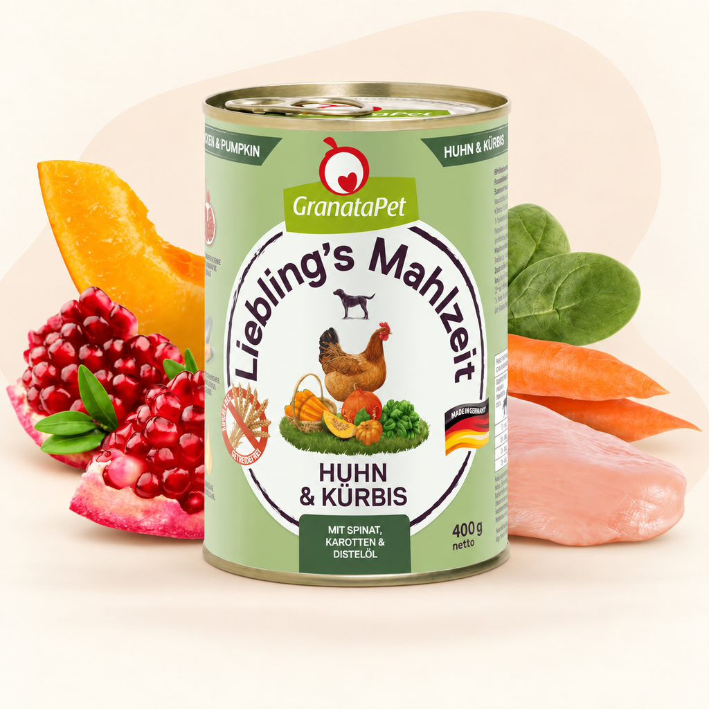 GranataPet Liebling's Mahlzeit Chicken & Pumpkin Dog Wet Food