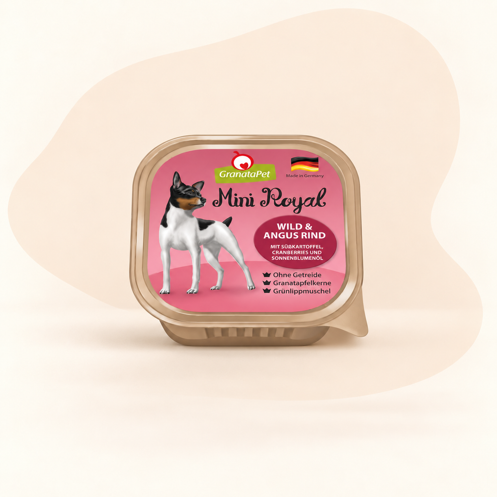GranataPet Mini Royal Dog Wet Food - Venison & Angus Beef