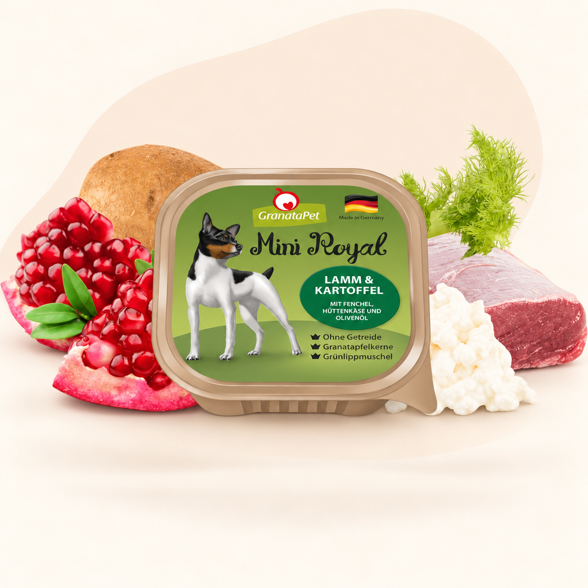 GranataPet Mini Royal Dog Wet Food - Lamb & Potato