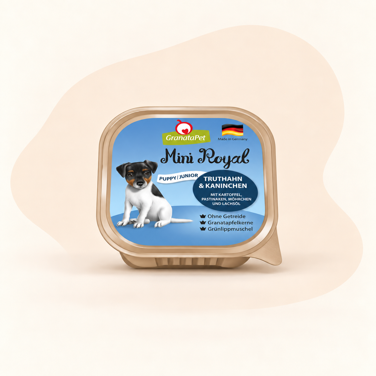 GranataPet Mini Royal Puppy Dog Wet Food - Turkey & Rabbit