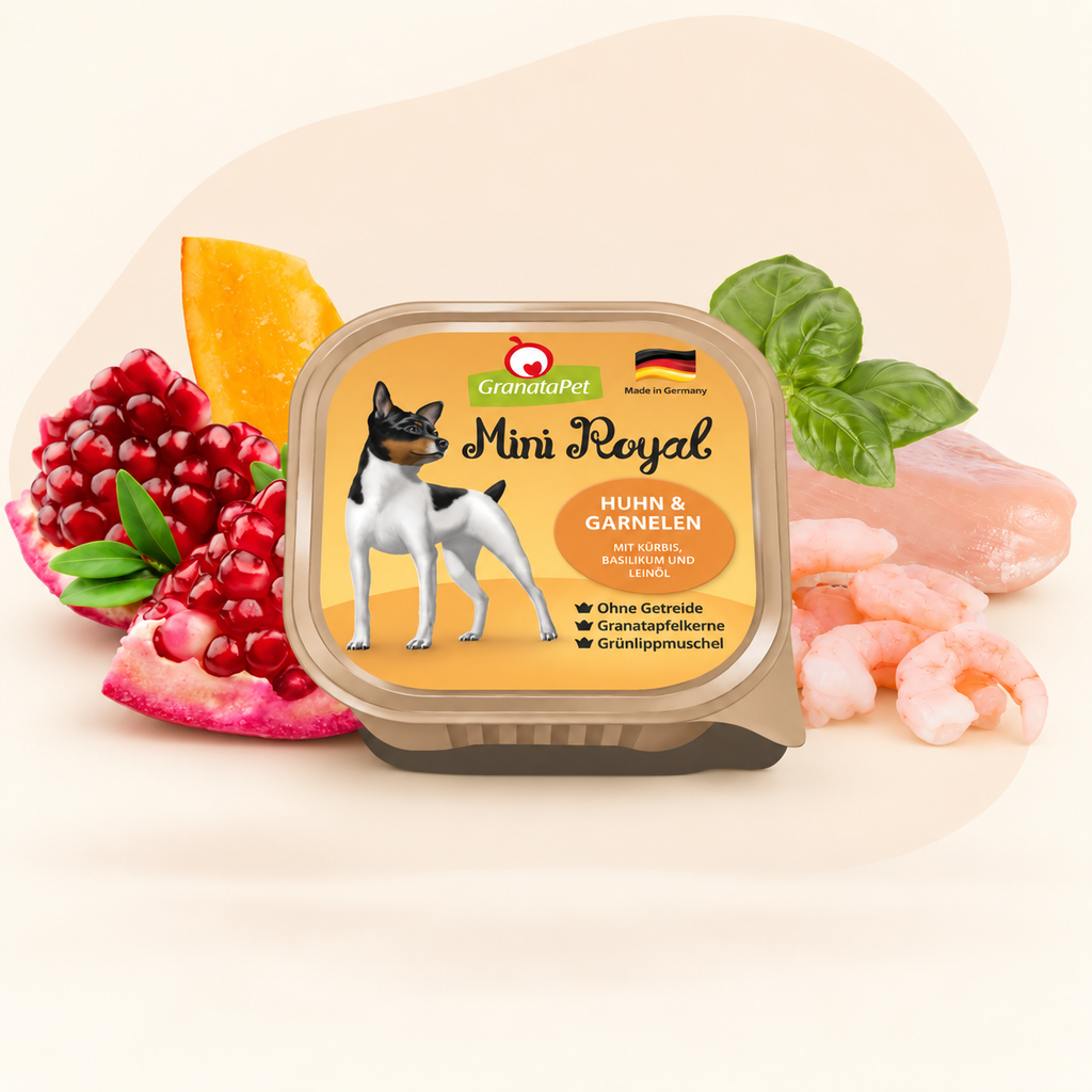 GranataPet Mini Royal Dog Wet Food - Chicken & Prawns