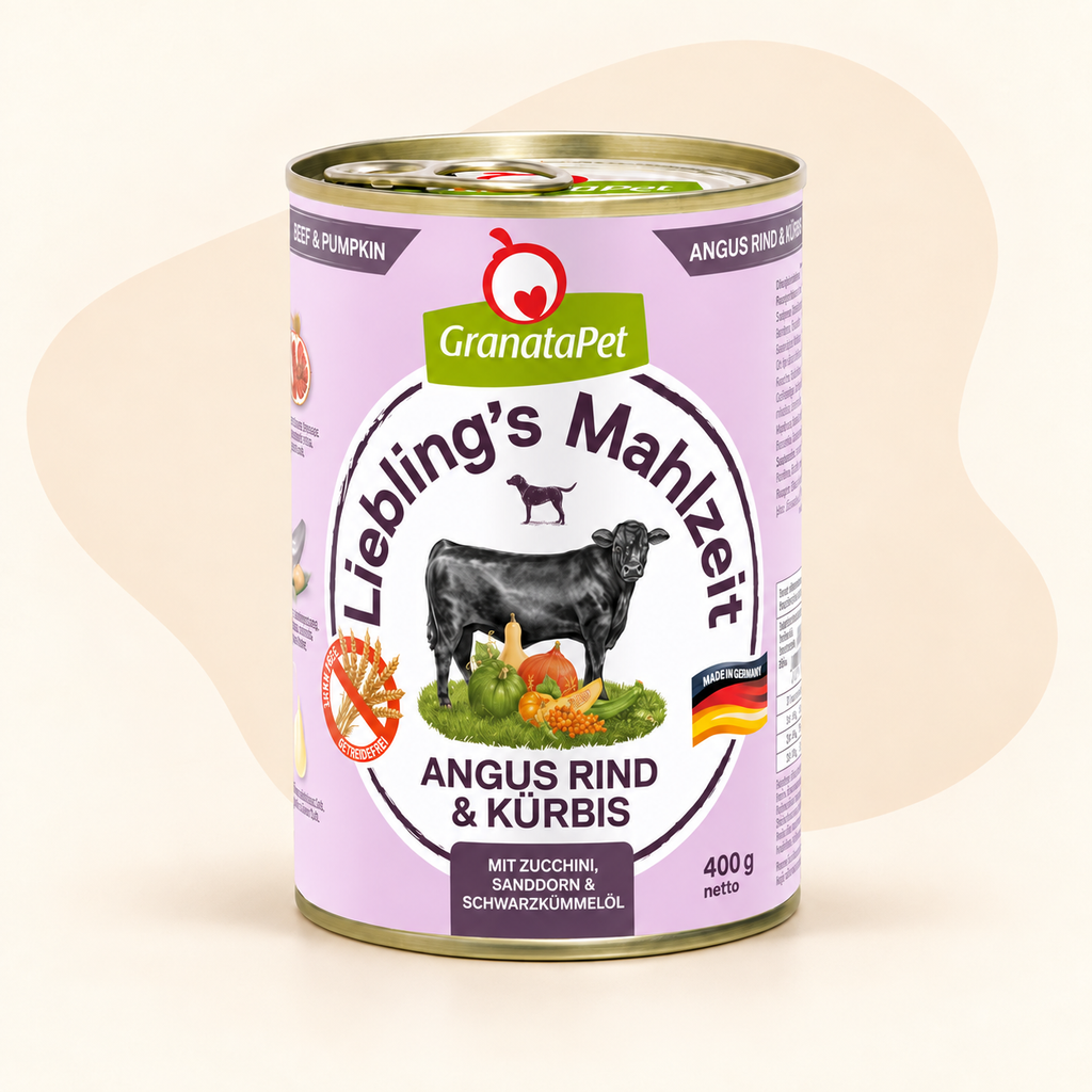 GranataPet Liebling's Mahlzeit Angus Beef & Pumpkin Dog Wet Food
