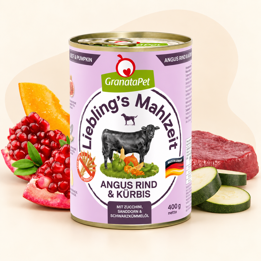 GranataPet Liebling's Mahlzeit Angus Beef & Pumpkin Dog Wet Food