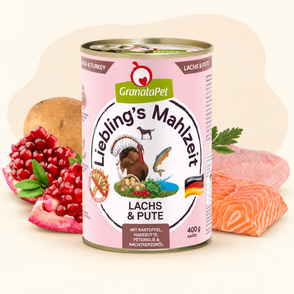 GranataPet Liebling's Mahlzeit Salmon & Turkey Wet Dog Food