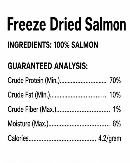 Freeze Dried Salmon