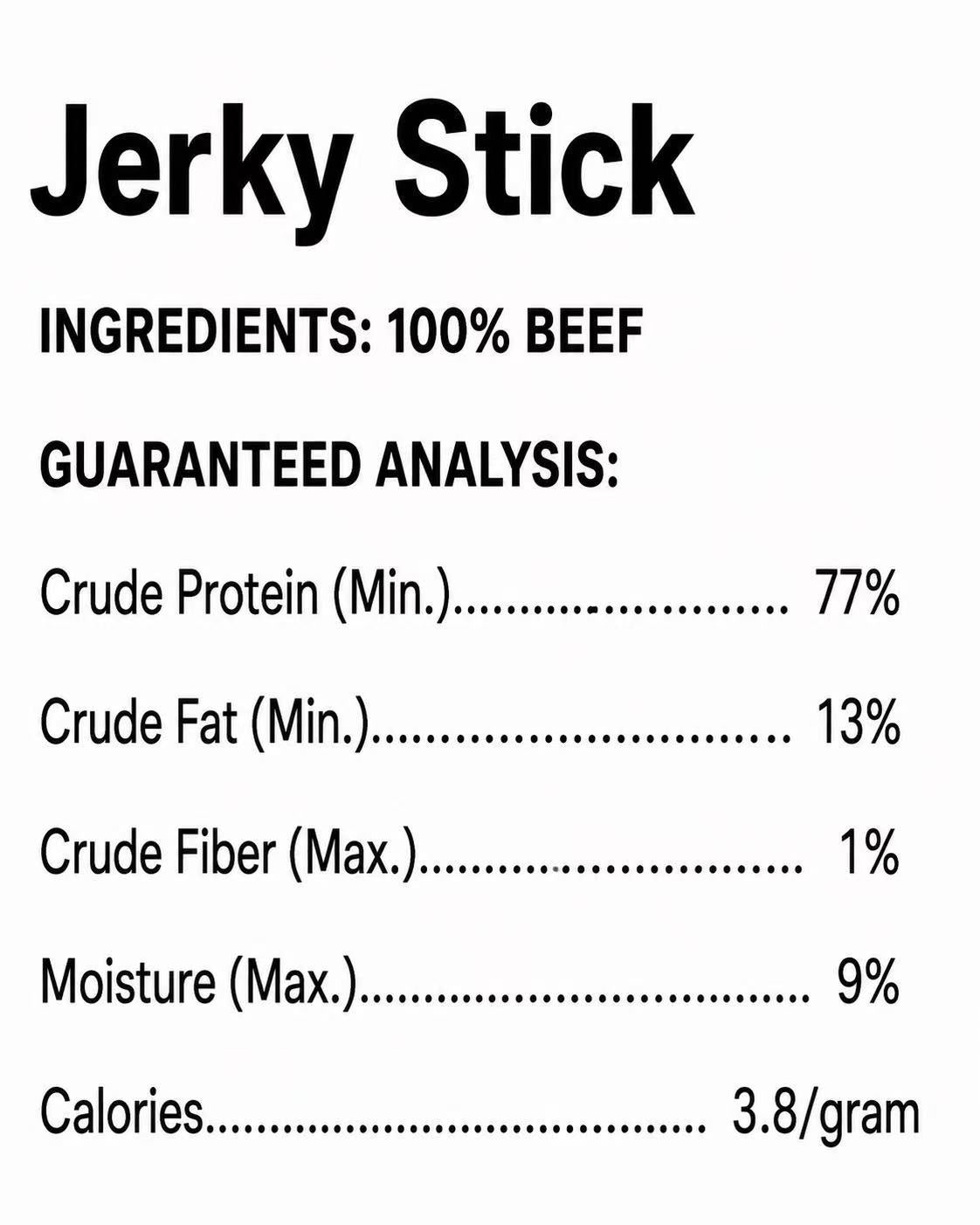 Beef Jerky Stick