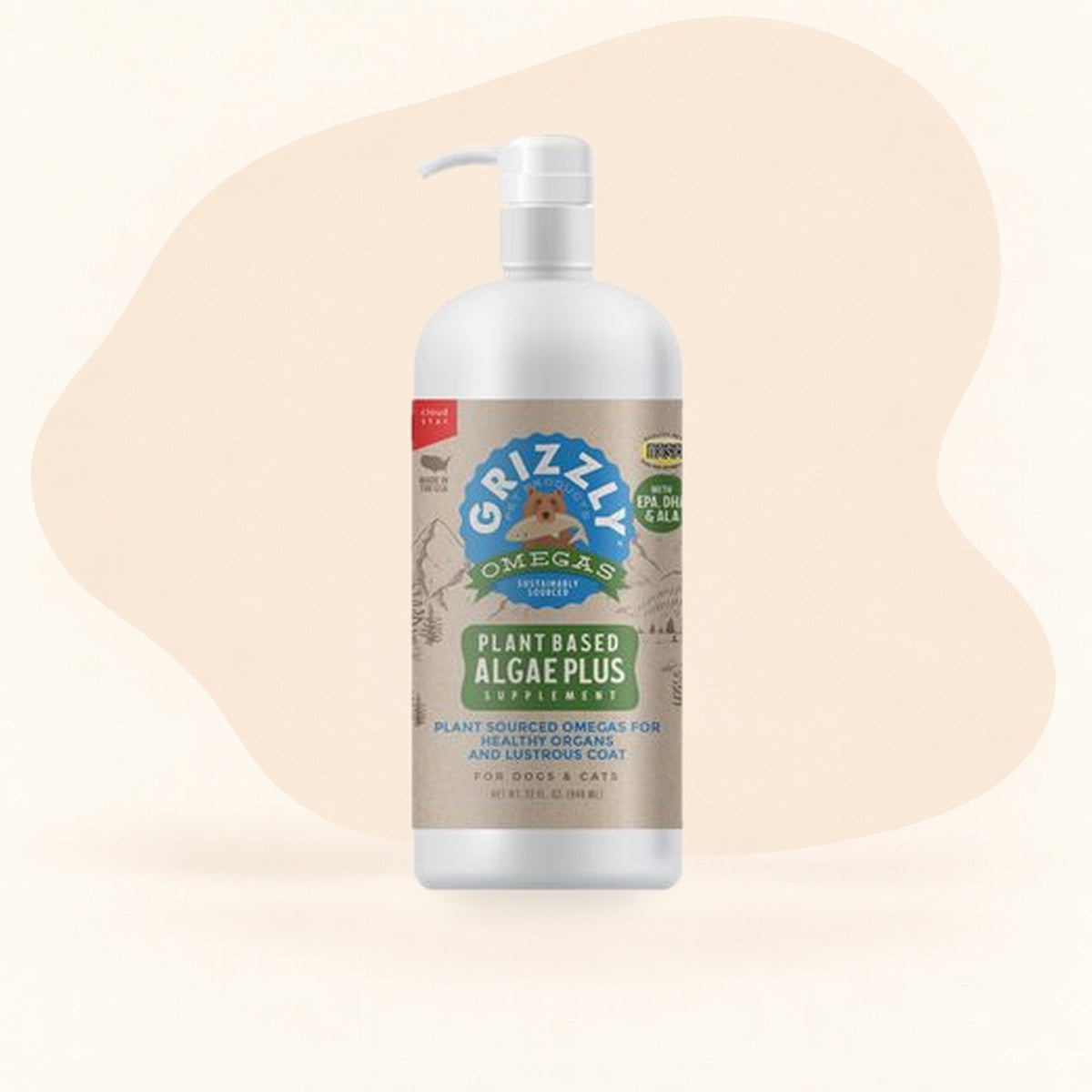 Grizzly Algal Plus Omega 3-6-9
