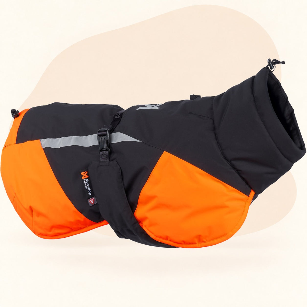 Non-stop Dogwear Glacier Jacket 3.0 - Black/Orange