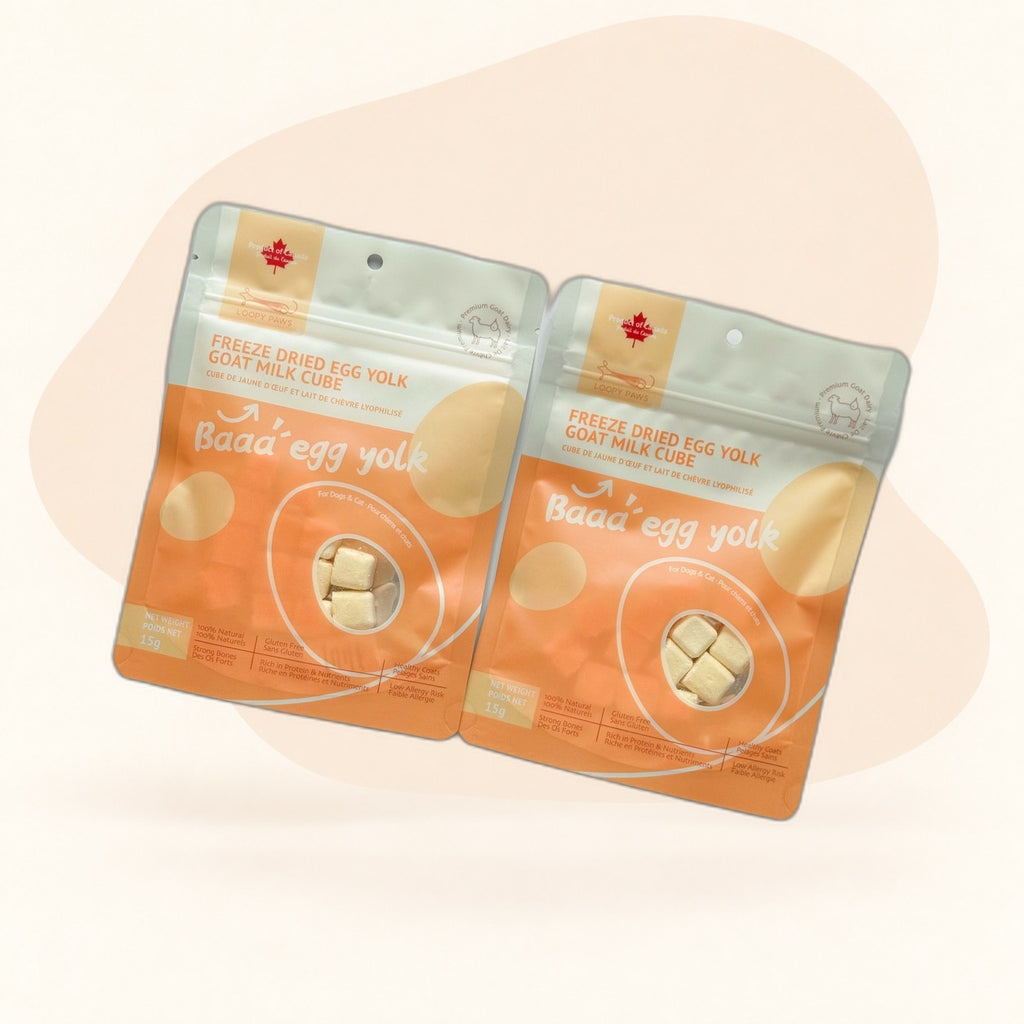 Loopypaws Freeze-Dried Egg Yolk Goat Milk Cubes - additional view 1
