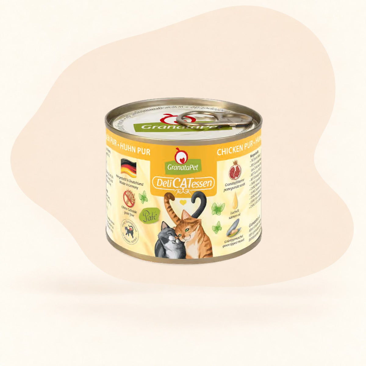 GranataPet DeliCatessen Cat Wet Food - Chicken PUR - product photo