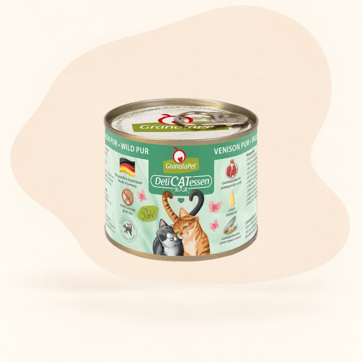 GranataPet DeliCatessen Cat Wet Food - Pure Venison - product photo
