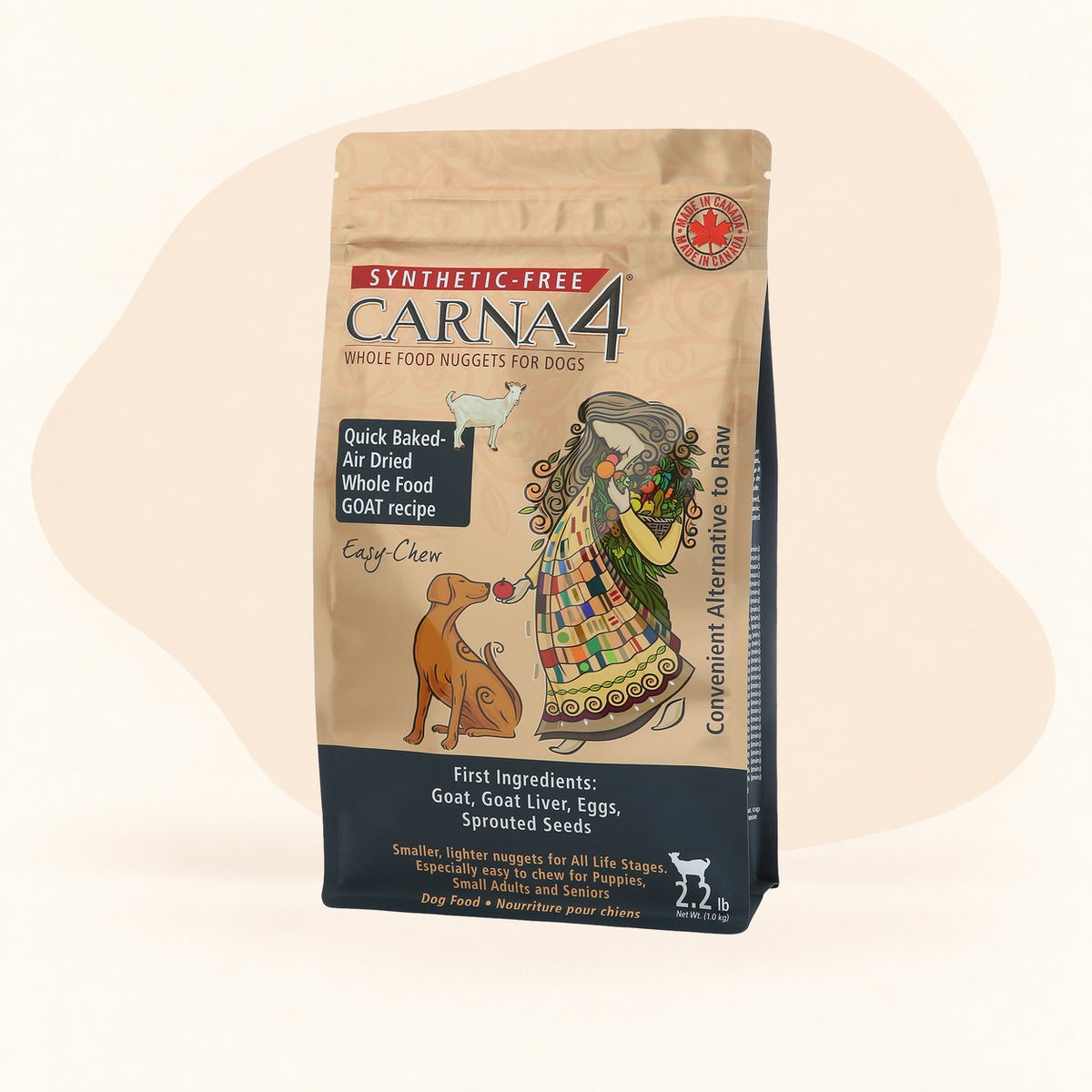 Carna4 Dog Food – Easy Chew Goat