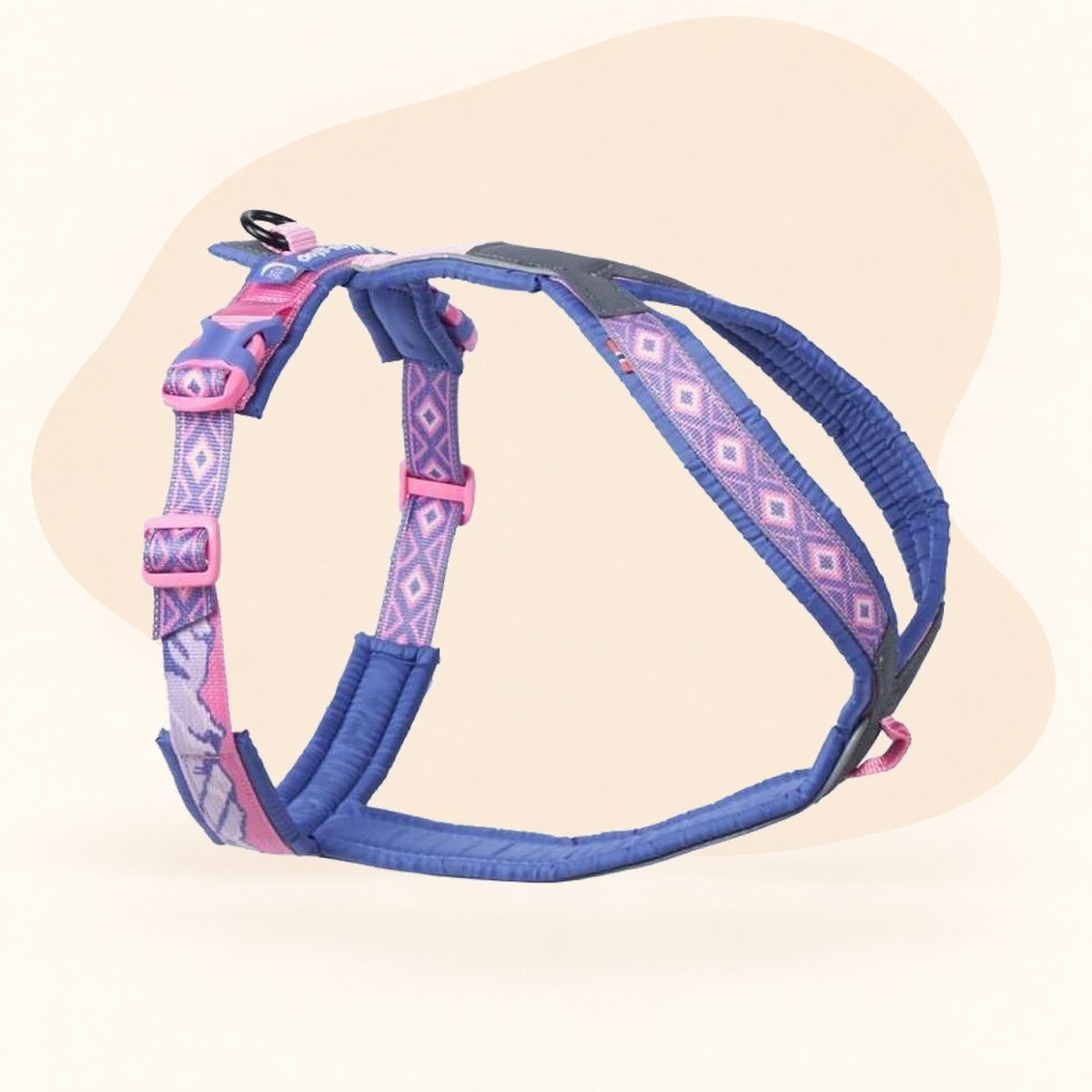 Non-stop Dogwear Line Harness 5.0 Rachel Pohl Edition - Purple/Pink