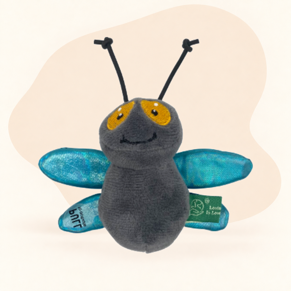 Catnip Toy with Simulated Sound - Fly