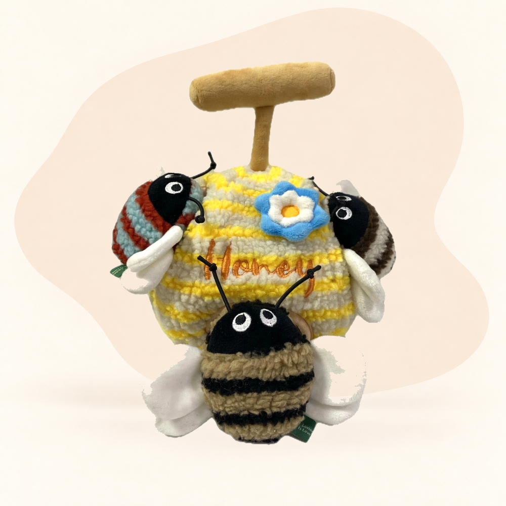 Interactive Dog Toys - Hide & Seek Toy - Beehive