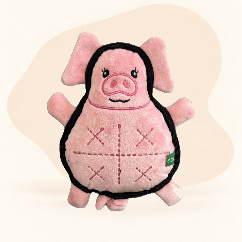 Rough & Tough Toy - Farmyard Animals - Pig