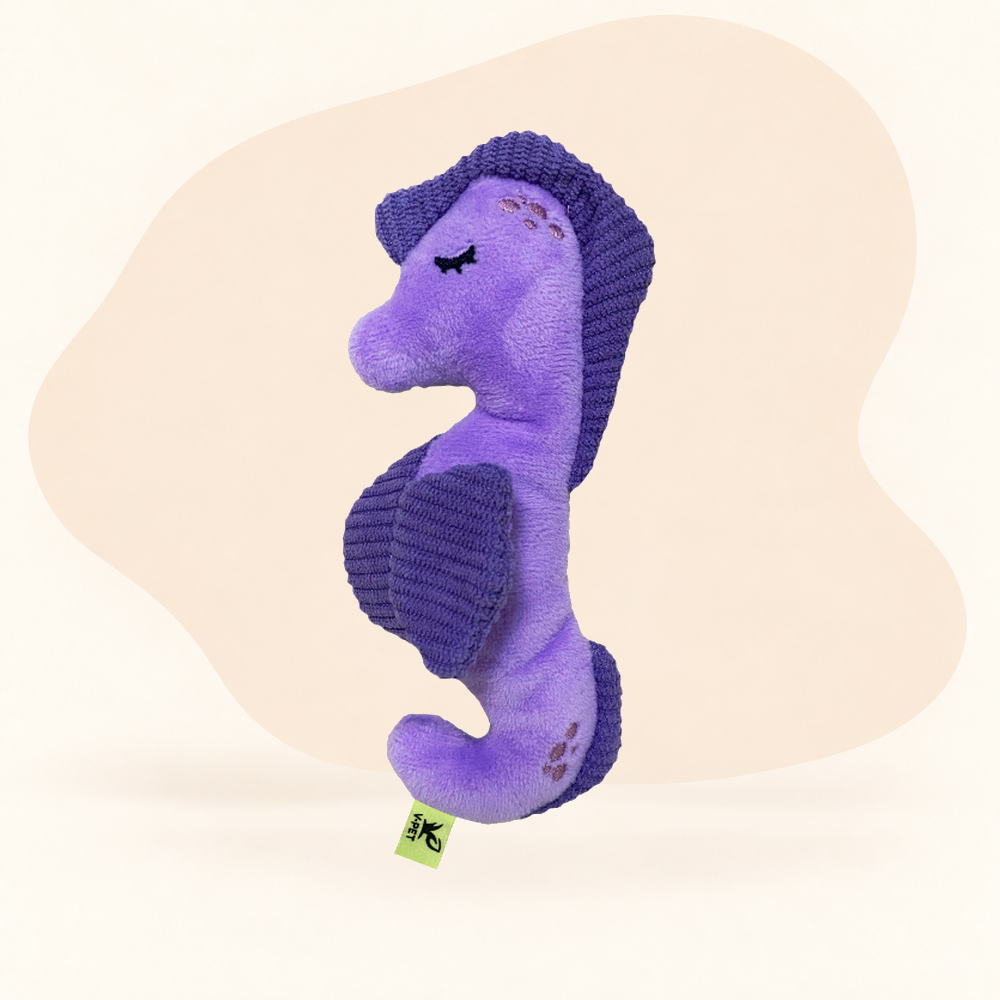 Small Dog Toy - Seacreatures - Seahorse