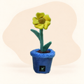 Sniffing Mat - Flower Pot - Yellow Wild Rose