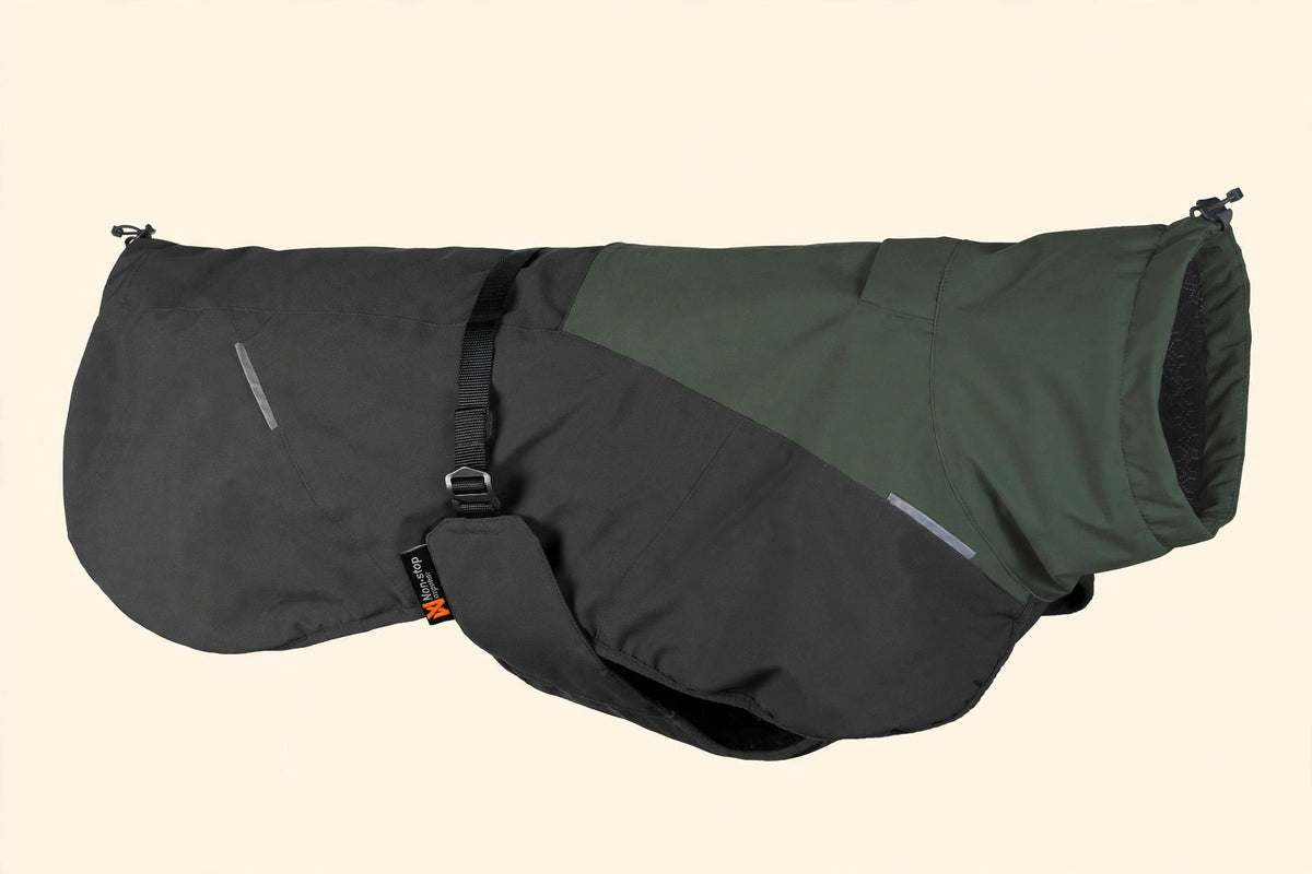 Non-stop Dogwear Glacier Wool Jacket 2.0 - Green/Gray