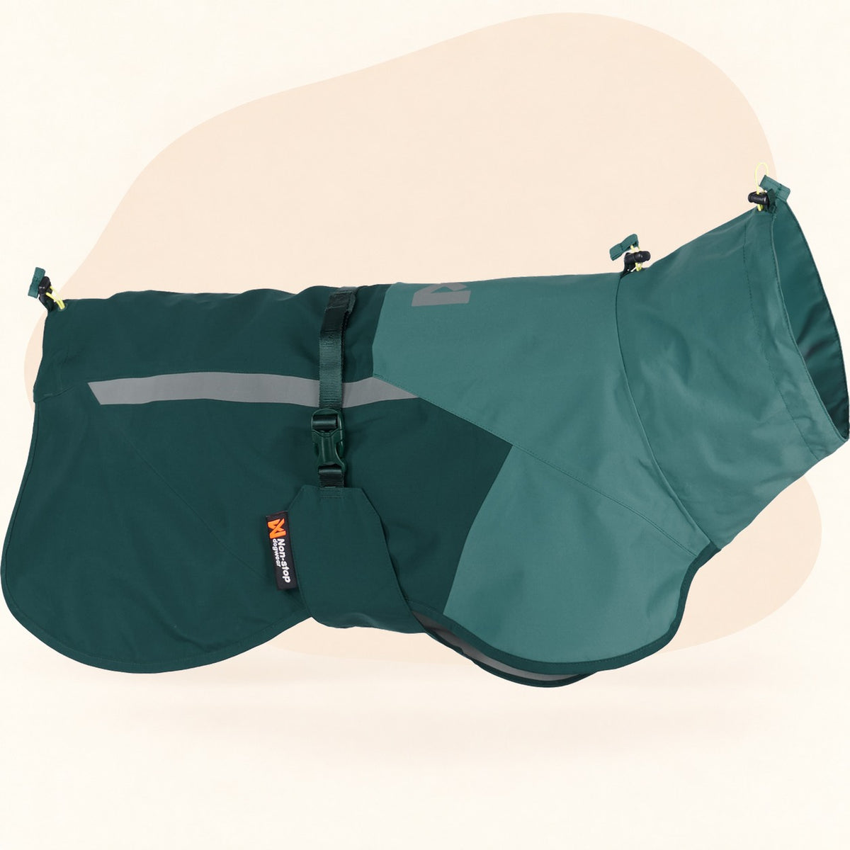 Non-stop Dogwear Fjord Raincoat 2.0 - Teal