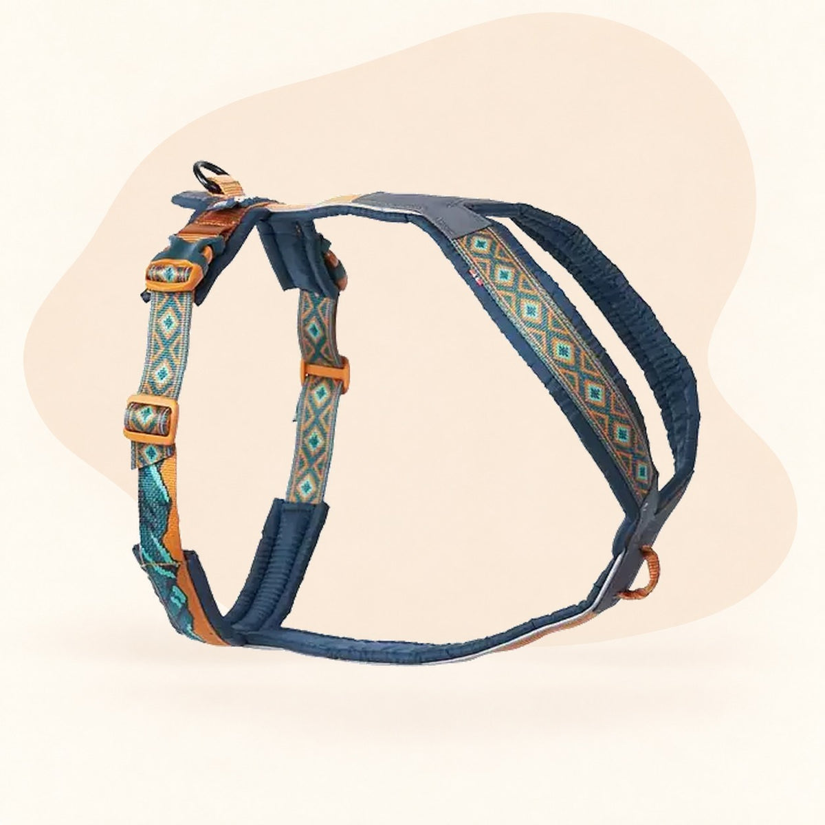 Non-stop Dogwear Line Harness 5.0 Rachel Pohl Edition - Teal/Oak