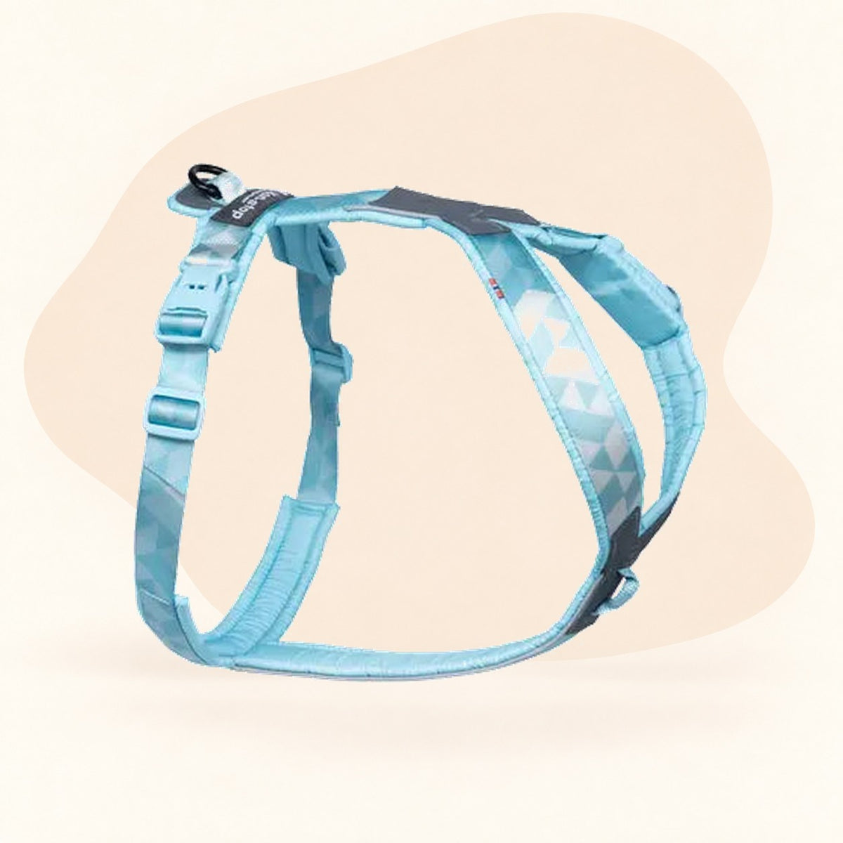 Non-stop Dogwear Trekking Line Harness CLIP'N™ - Ice Blue