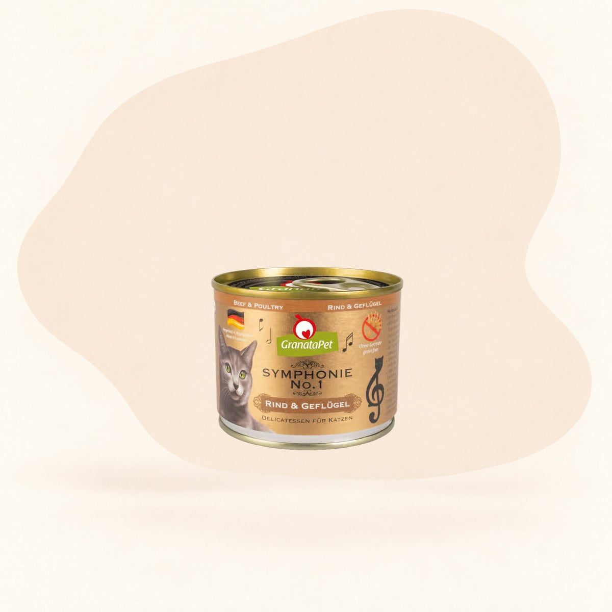 GranataPet Symphonie Cat Wet Food No.1 - Beef & Poultry
