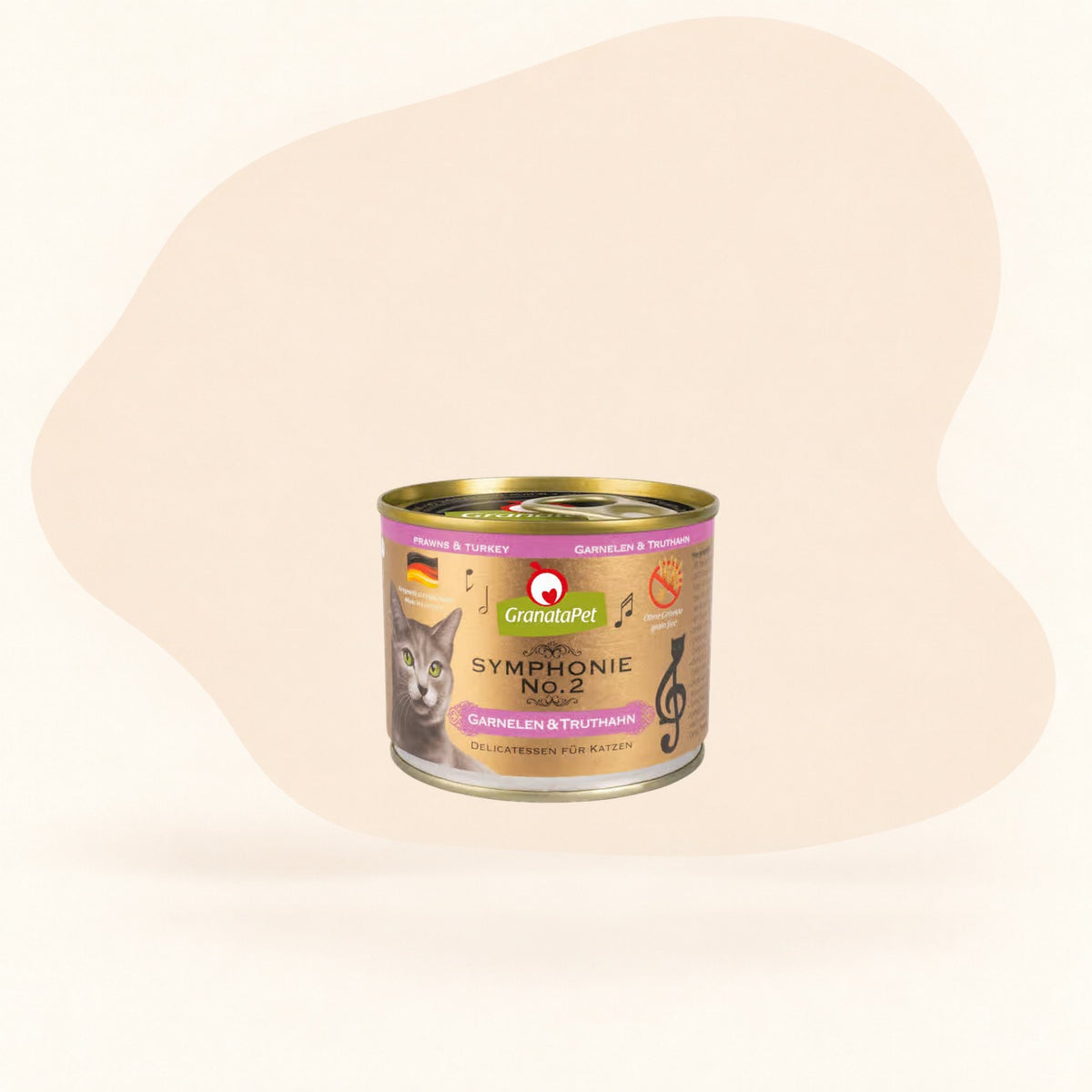 GranataPet Symphonie Cat Wet Food No.2 - Prawns & Turkey