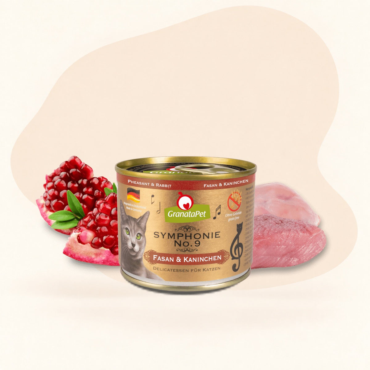 GranataPet Symphonie Cat Wet Food No.9 - Pheasant & Rabbit