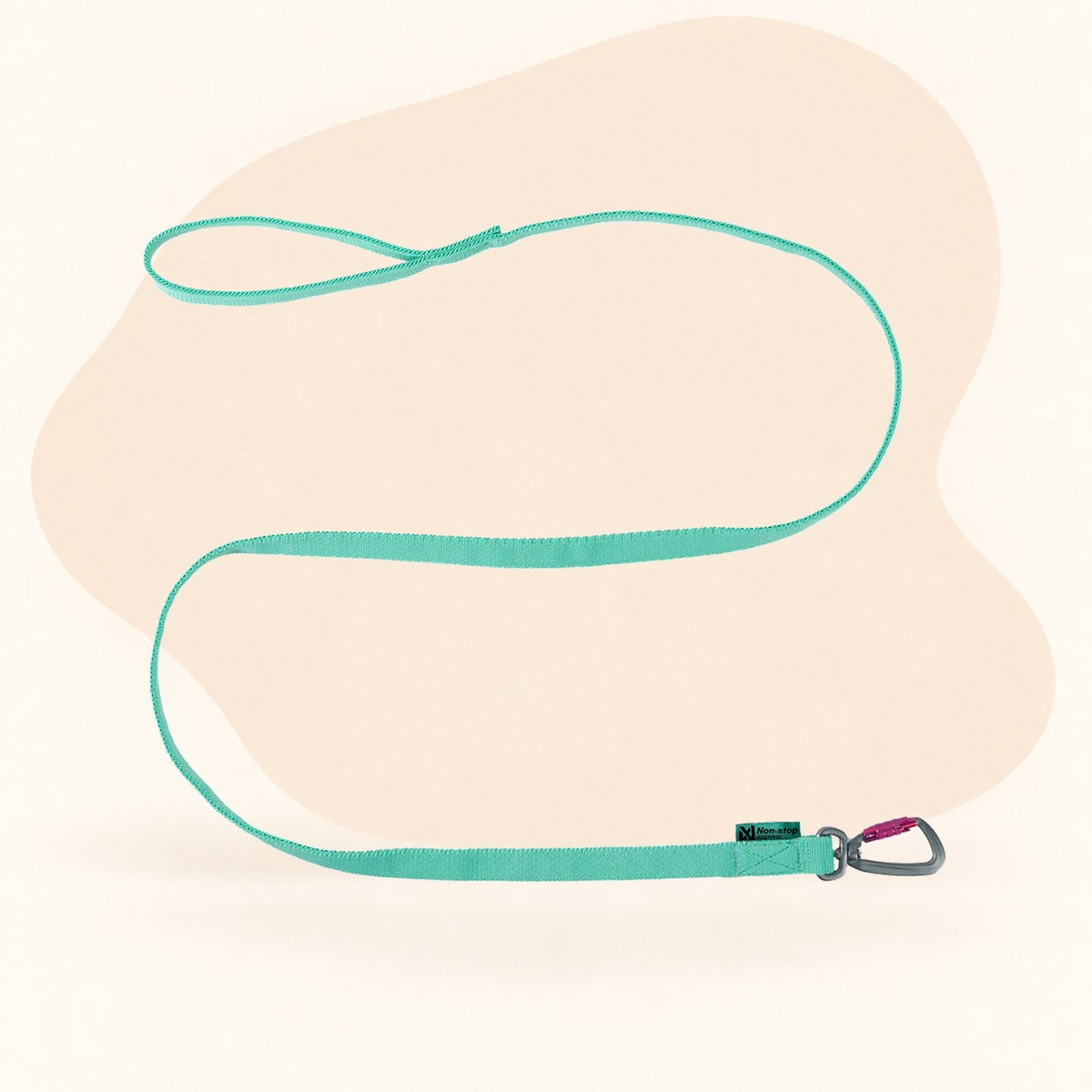 Non-stop Dogwear Bungee Leash - Aqua
