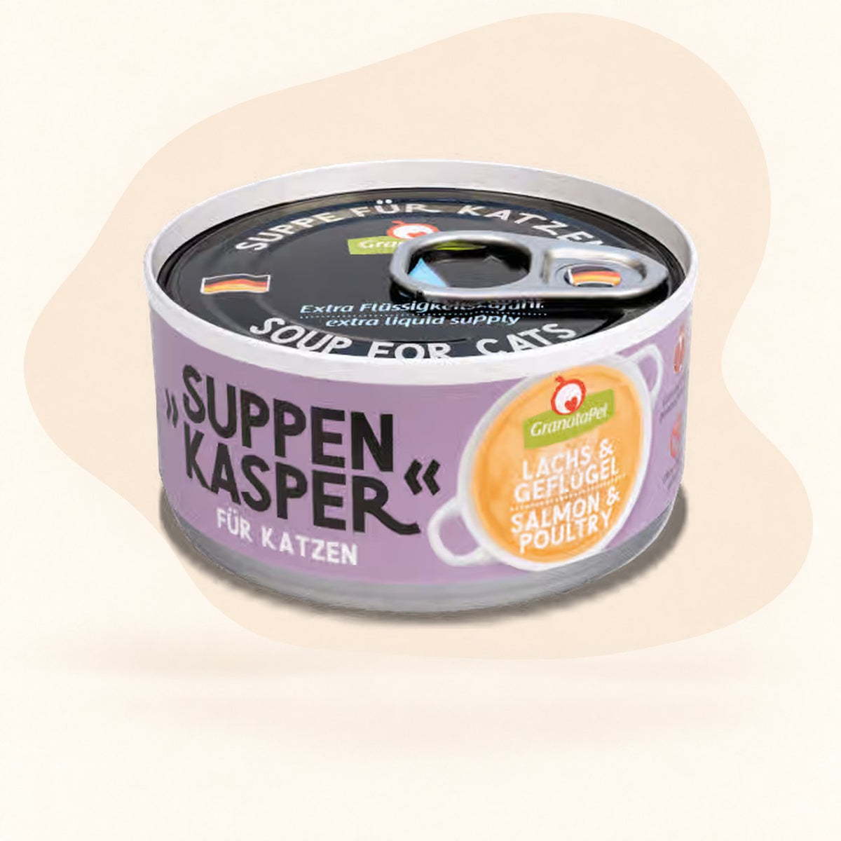 GranataPet Suppenkasper Salmon & Poultry Cat Soup - product photo