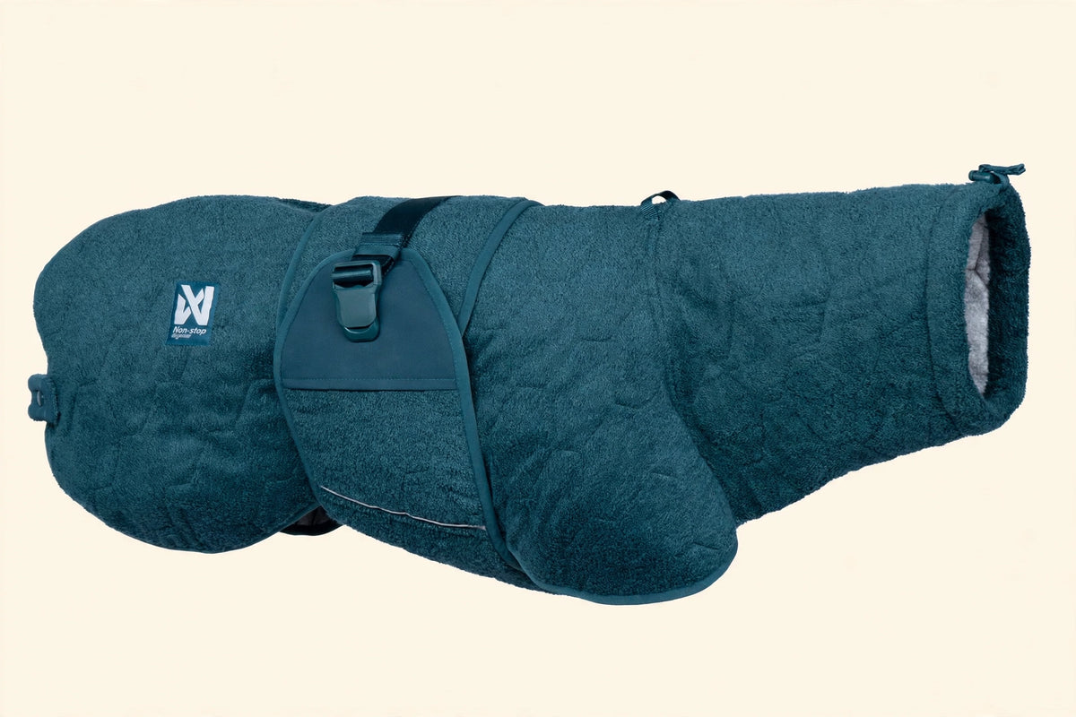 Non-stop Dogwear Drying Coat - Dark Teal